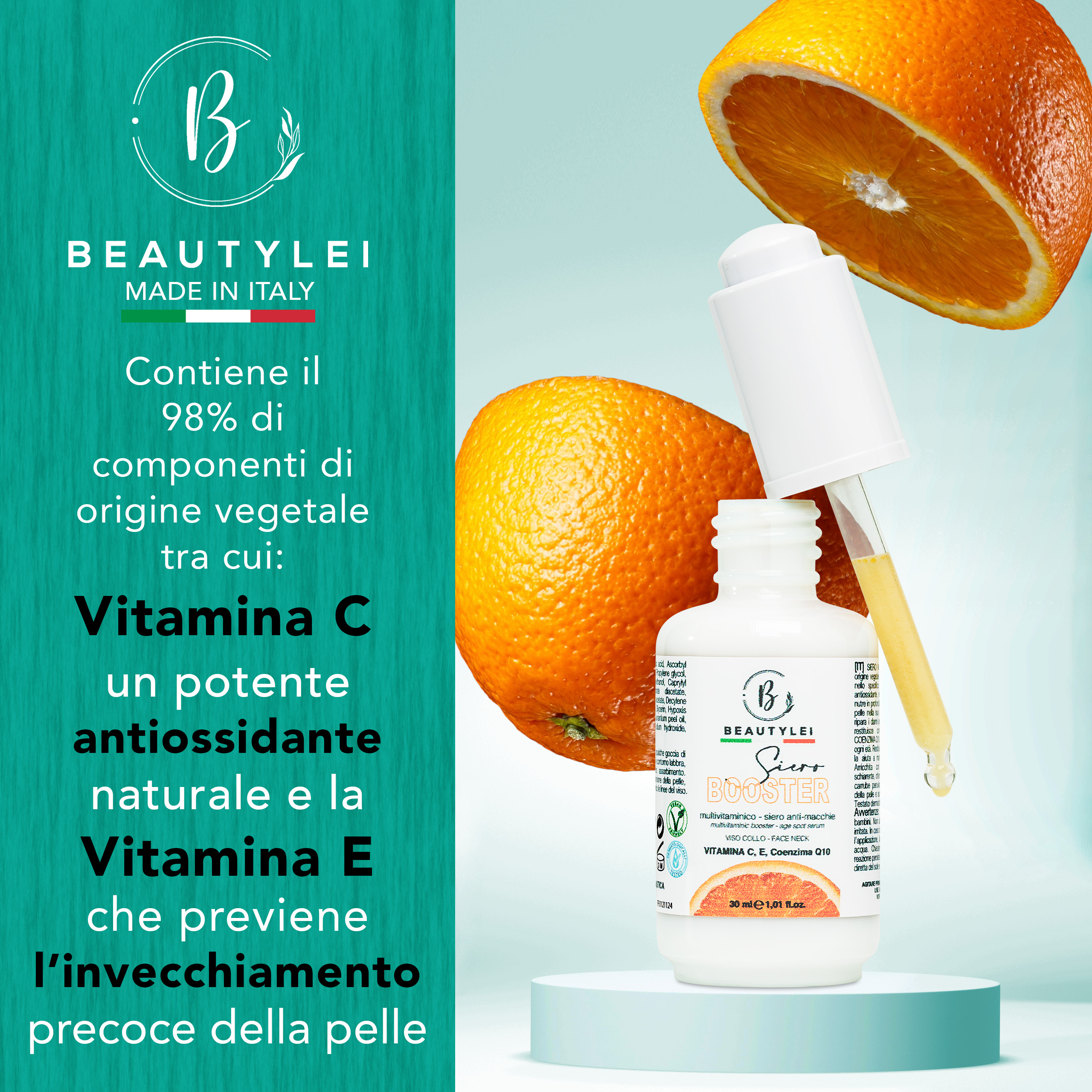 Siero Viso Booster multivitaminico